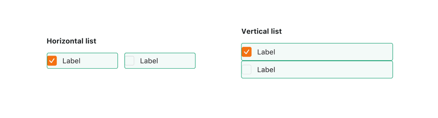 checkbox touch/mouse control