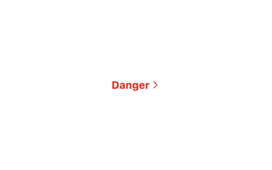 text button options danger